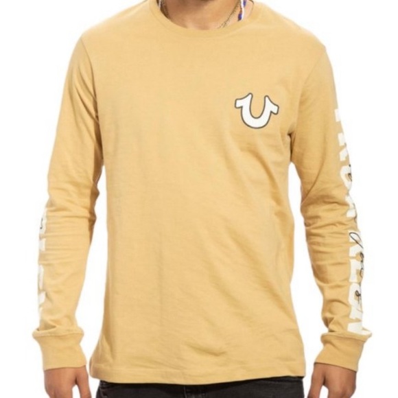 RVCA Big Long Sleeve Crew Neck T-Shirt Uomo - Maglietta A Maniche Lunghe, Cotone, Vestibilità Regolare, Colore Bianco (Taglia Unica?)